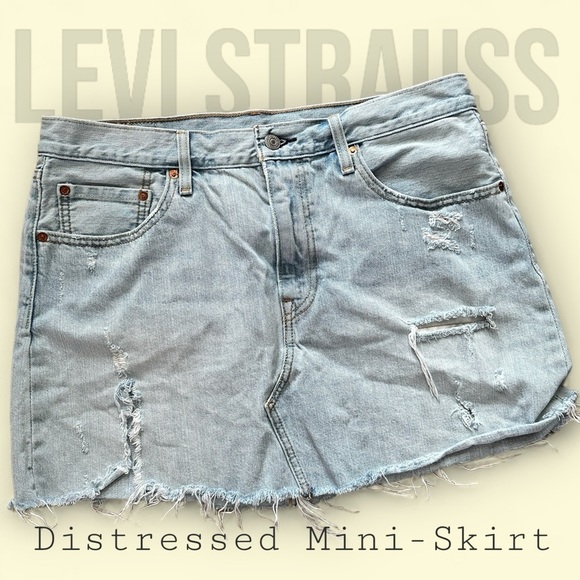 Levi's Dresses & Skirts - Levi’s Denim Mini Skirt